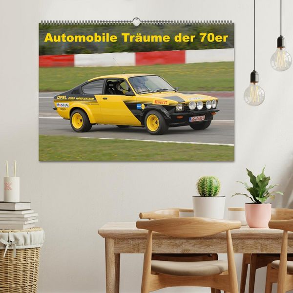 Produktbild: Automobile Tr&auml;ume der 70er (Wandkalender 2026 DIN A2 quer), CALVENDO Monatskalender