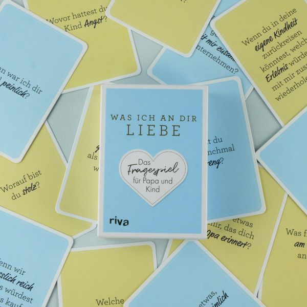 Produktbild: Was ich an dir liebe &ndash; Das Fragespiel f&uuml;r Papa und Kind