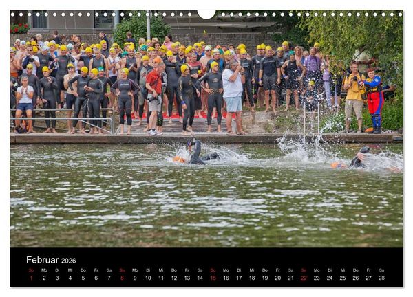 Produktbild: Fascination Triathlon (Wandkalender 2026 DIN A3 quer), CALVENDO Monatskalender