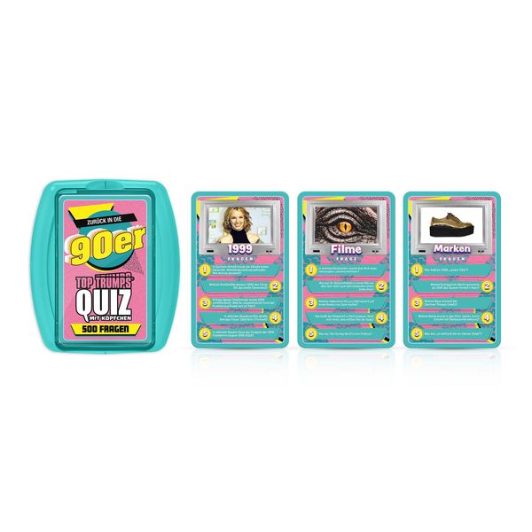 Produktbild: Top Trumps Quiz 90er