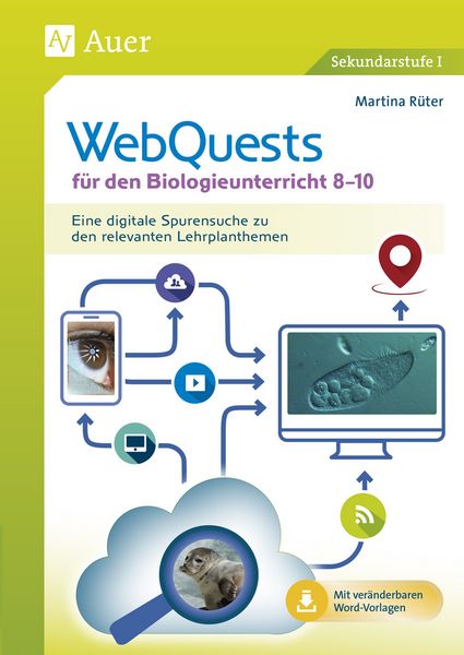 Produktbild: WebQuests f&uuml;r den Biologieunterricht 8-10