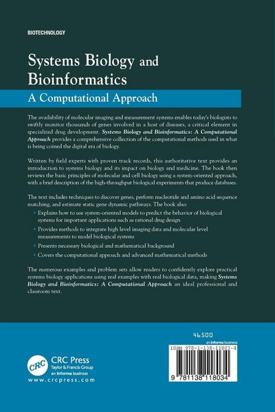 Produktbild: Systems Biology and Bioinformatics