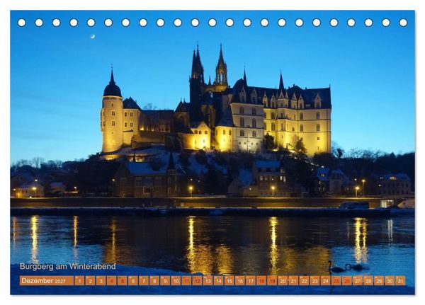 Produktbild: Mei&szlig;en - ein besonderes Erlebnis. Highlights der &auml;ltesten Stadt Sachsens (Tischkalender 2027 DIN A5 quer), CALVENDO Monatskalender