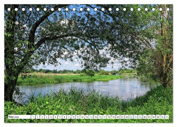 Produktbild: Land Brandenburg - Natur und Erholung im m&auml;rkischen Land (Tischkalender 2026 DIN A5 quer), CALVENDO Monatskalender