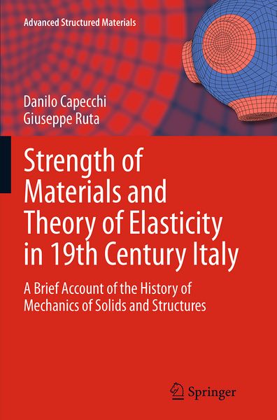 Produktbild: Strength of Materials and Theory of Elasticity in 19th Century Italy