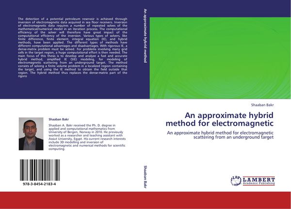 Produktbild: An approximate hybrid method for electromagnetic