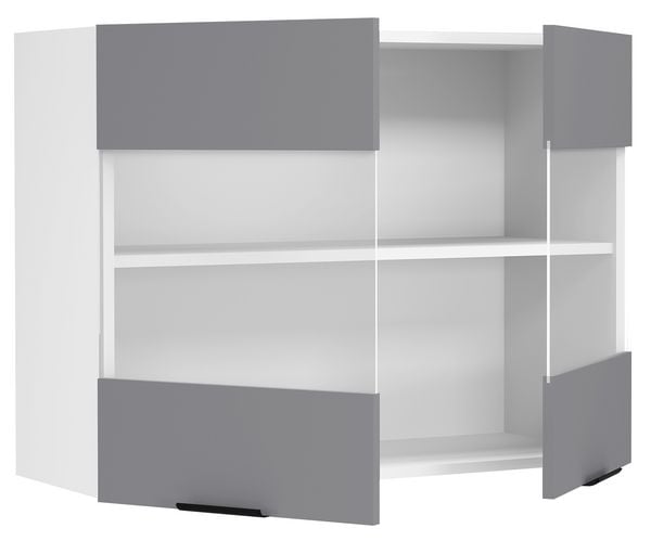 Produktbild: K&uuml;chenschrank B. 80 cm H&auml;ngeschrank K&uuml;che Fasola