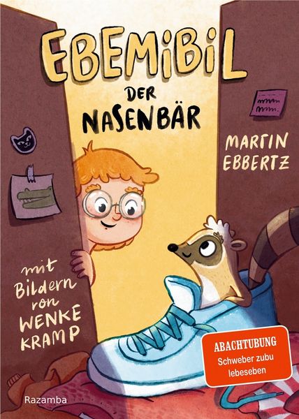 Ebemibil der Nasenbär, Gebundene Ausgabe von Martin Ebbertz, Verlag Razamba, 978-3-941725-70-6