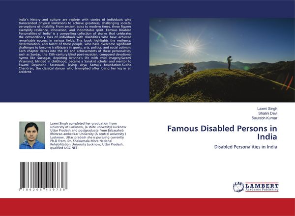 Produktbild: Famous Disabled Persons in India
