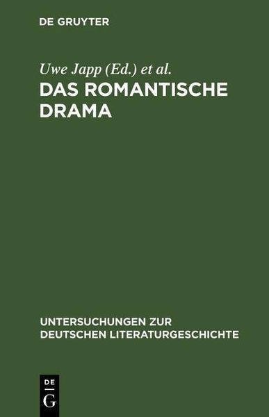 Produktbild: Das romantische Drama