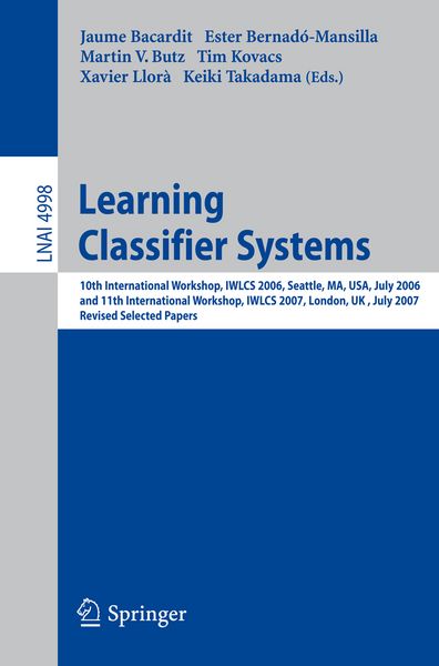 Produktbild: Learning Classifier Systems
