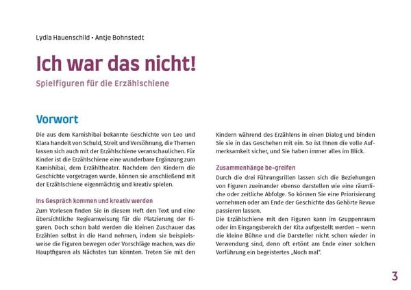 Produktbild: Ich war das nicht! Erz&auml;hlschienen-Figurenset