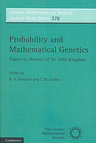 Produktbild: Probability and Mathematical Genetics