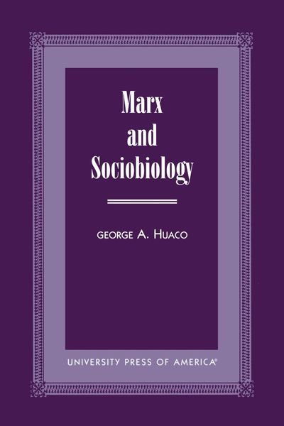 Produktbild: Marx and Sociobiology