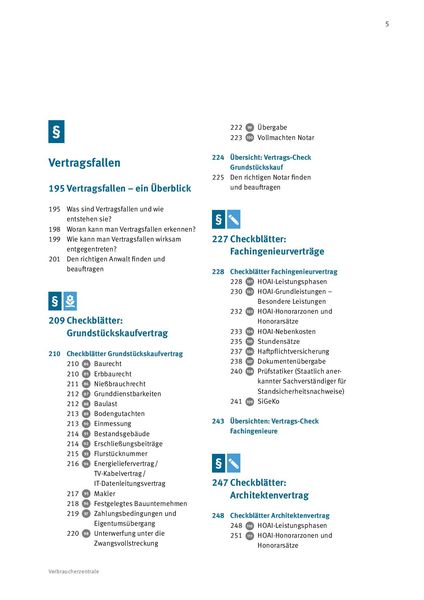 Produktbild: Kosten- und Vertragsfallen beim Bauen