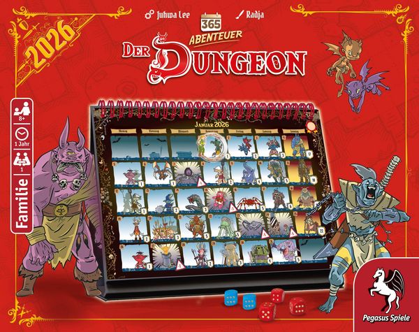 Produktbild: 365 Abenteuer - Der Dungeon [Edition 2026]