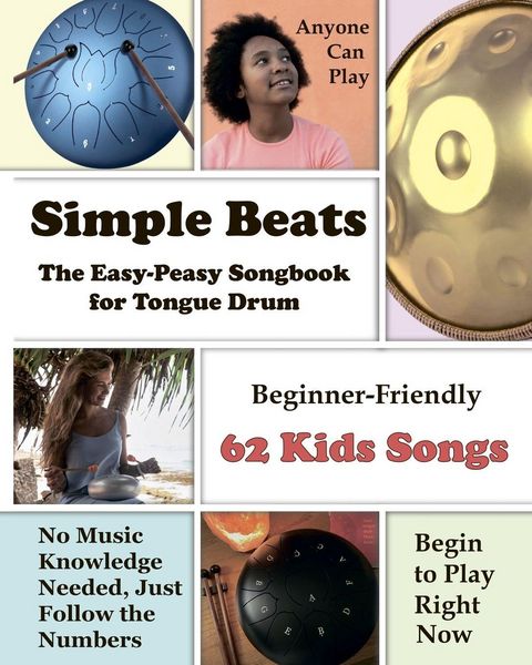 Produktbild: Simple Beats the Easy-Peasy Songbook for Tongue Drum