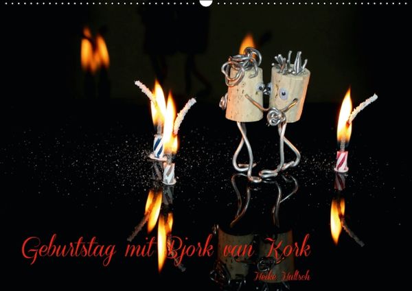 Produktbild: Bjork van Kork / Geburtstagskalender (Wandkalender immerw&auml;hrend DIN A2 quer)