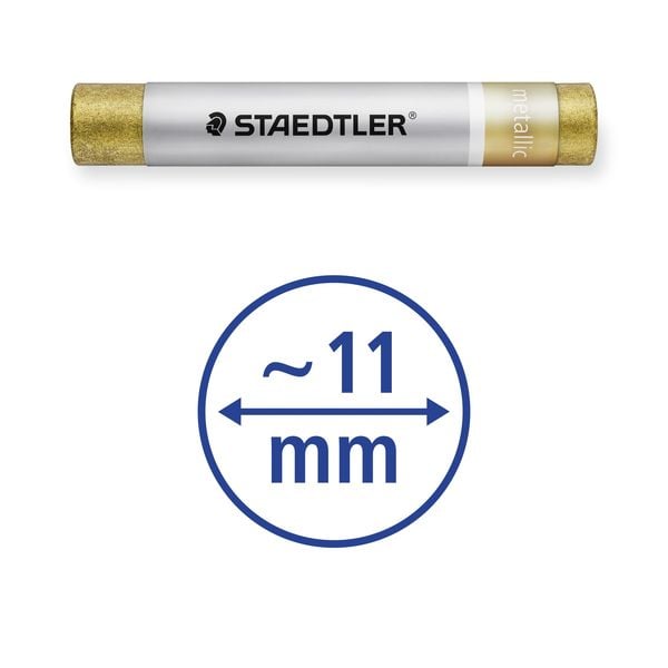 Produktbild: STAEDTLER &Ouml;lpastellkreide Metallic, 6er Kartonetui