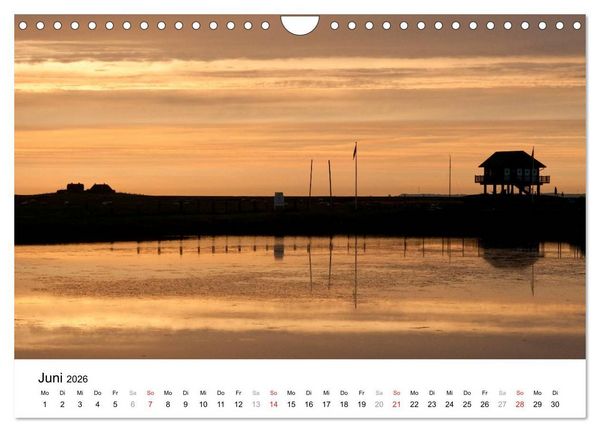 Produktbild: Hallig Hooge - zwischen Himmel und Erde (Wandkalender 2026 DIN A4 quer), CALVENDO Monatskalender