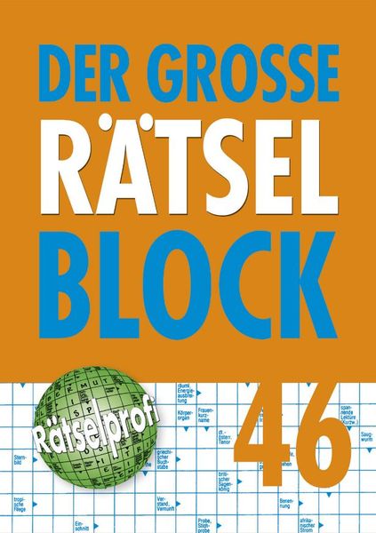 Produktbild: Der gro&szlig;e R&auml;tselblock 46