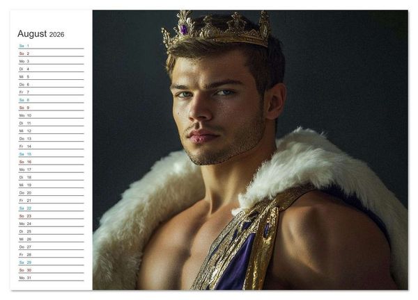 Produktbild: Prinz der Lust (Wandkalender 2026 DIN A3 quer), CALVENDO Monatskalender