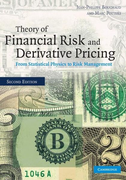 Produktbild: Theory of Financial Risk and Derivative Pricing
