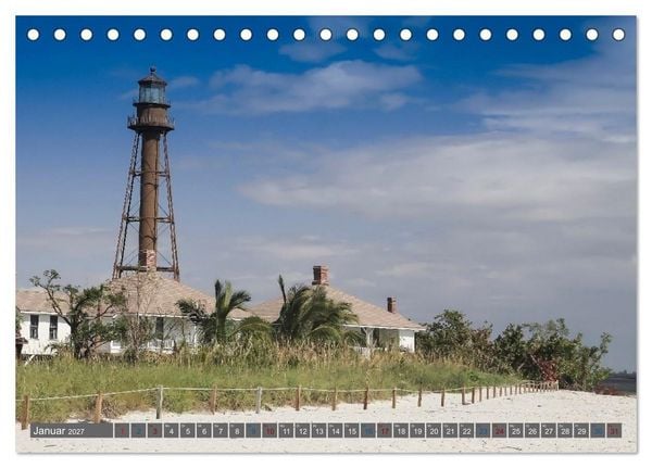Produktbild: Sunshine State Florida Natur, Tierwelt und Nationalparks (Tischkalender 2027 DIN A5 quer), CALVENDO Monatskalender