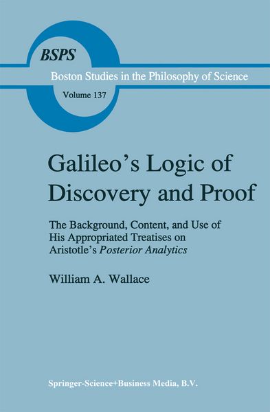 Produktbild: Galileo&rsquo;s Logic of Discovery and Proof