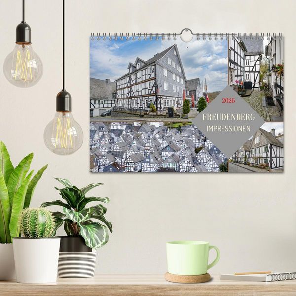 Produktbild: Freudenberg Impressionen (Wandkalender 2026 DIN A4 quer), CALVENDO Monatskalender