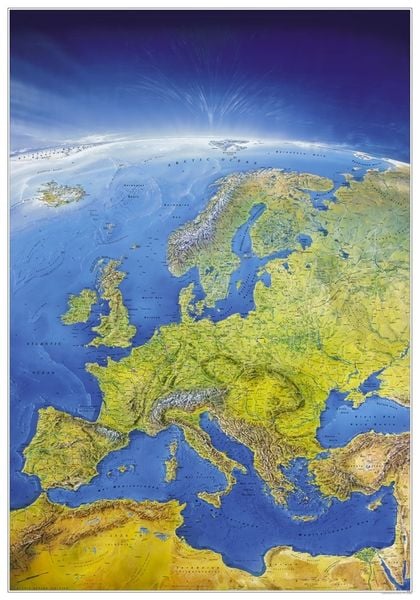 Gr. Europa-Panorama/Poster, Buch von , MairDuMont, 9783875042924