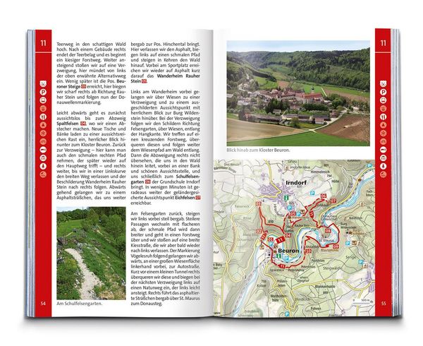 Produktbild: KOMPASS Wanderf&uuml;hrer Schw&auml;bische Alb, 75 Touren