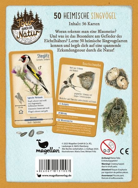 Produktbild: Tour durch die Natur - 50 heimische Singv&ouml;gel