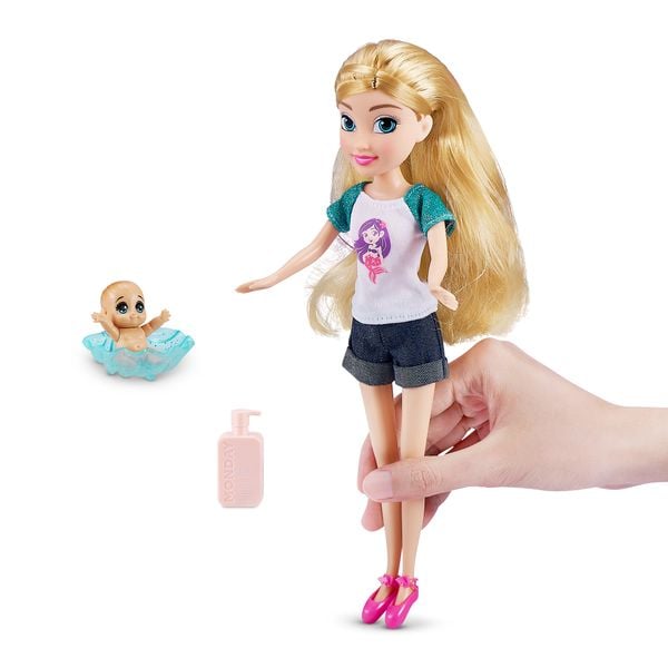 Produktbild: Sparkle Girlz - Puppen Spielset Babysitter
