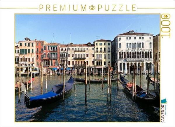 Produktbild: CALVENDO Puzzle Am Grand Canal. | 1000 Teile Lege-Gr&ouml;&szlig;e 64x48cm Foto-Puzzle f&uuml;r gl&uuml;ckliche Stunden