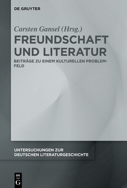 Produktbild: Freundschaft und Literatur