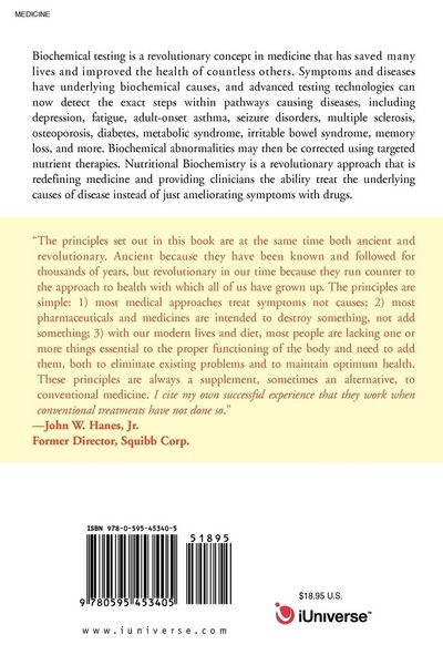 Produktbild: A Revolution in Health through Nutritional Biochemistry