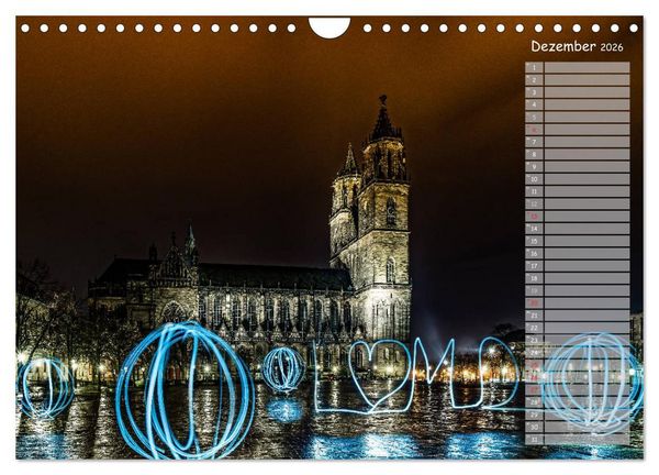 Produktbild: Der Magdeburger Dom 2026 (Wandkalender 2026 DIN A4 quer), CALVENDO Monatskalender