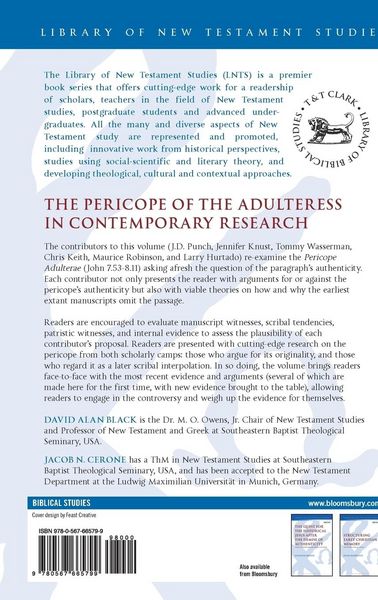 Produktbild: The Pericope of the Adulteress in Contemporary Research