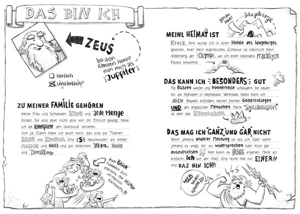 Produktbild: Ich, Zeus, und die Bande vom Olymp &ndash; G&ouml;tter und Helden erz&auml;hlen griechische Sagen