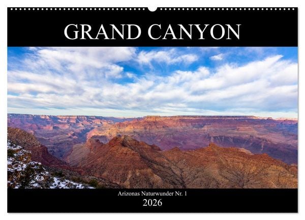Produktbild: GRAND CANYON - Einblicke (Wandkalender 2026 DIN A2 quer), CALVENDO Monatskalender