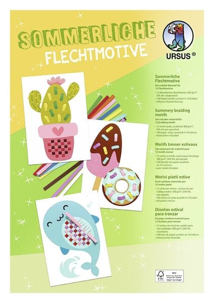 Produktbild: URSUS 12 sommerliche Flechtmotive