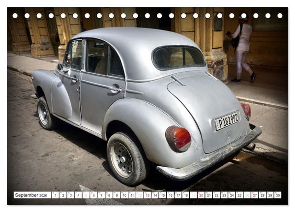 Produktbild: RENAULT - Franz&ouml;sische Klassiker in Kuba (Tischkalender 2026 DIN A5 quer), CALVENDO Monatskalender