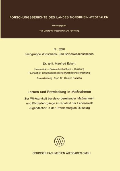 Produktbild: Lernen und Entwicklung in Ma&szlig;nahmen
