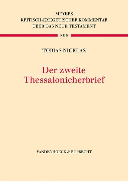 Produktbild: Der Zweite Thessalonicherbrief