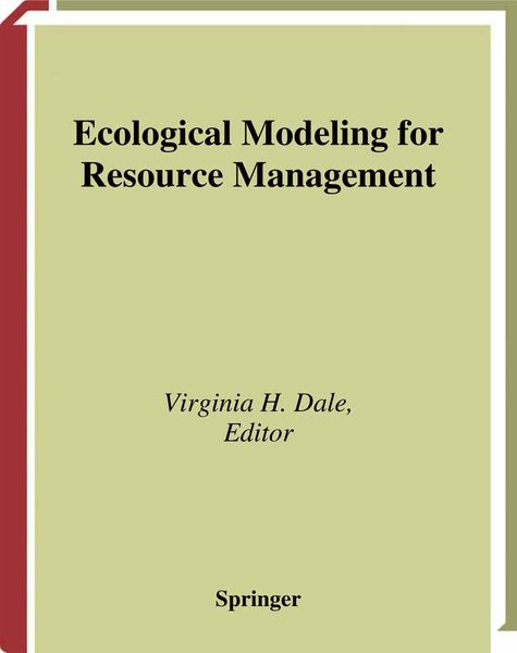 Produktbild: Ecological Modeling for Resource Management