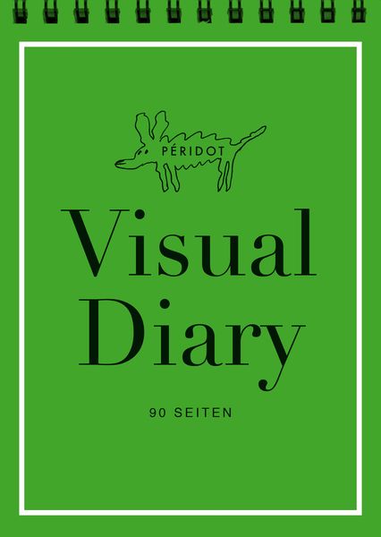 VISUAL DIARY (Giverny-Grün), Gebundene Ausgabe von Ferdinand Lutz, Péridot, 978-3-910387-01-0