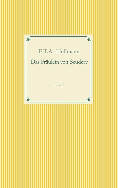 Produktbild: Das Fr&auml;ulein von Scudery