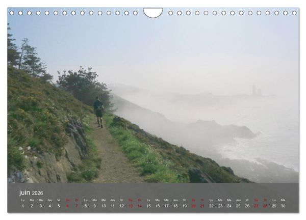 Produktbild: LE SENTIER DES DOUANIERS. Parcourir ce joyau breton. (Calendrier mural 2026 DIN A4 vertical), CALVENDO calendrier mensuel