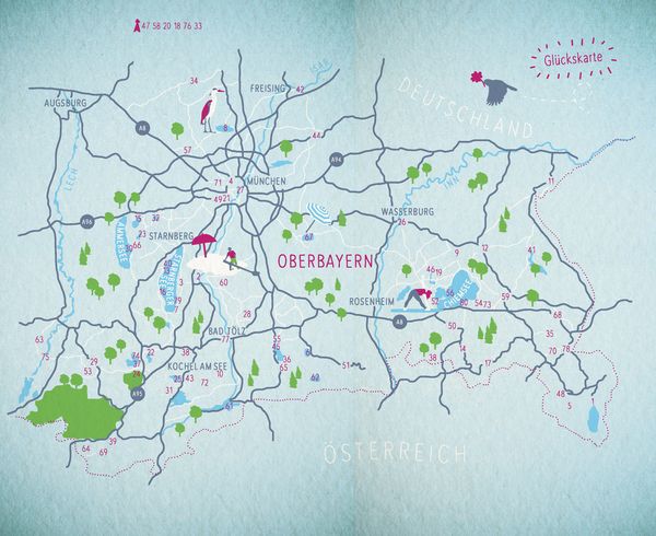 Produktbild: Blaue Gl&uuml;cksorte in Oberbayern